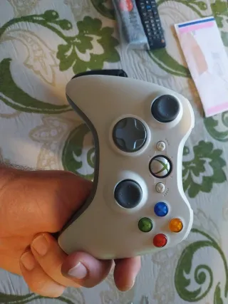 Mandos Xbox 360 (Negro y Blanco)