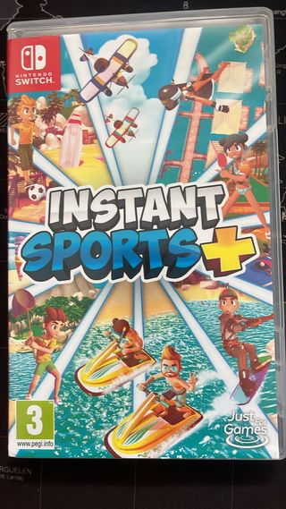 Instant Sports + Nintendo Switch Como nuevo