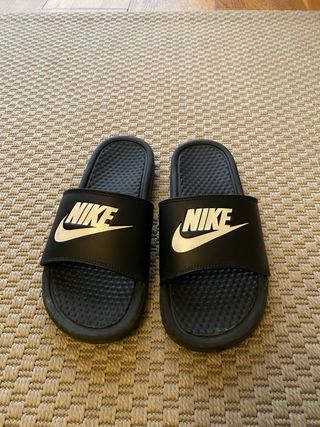 Chanclas Nike Negras Blancas