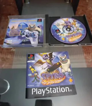 Spyro 3 el años del dragón idioma en Español PS1