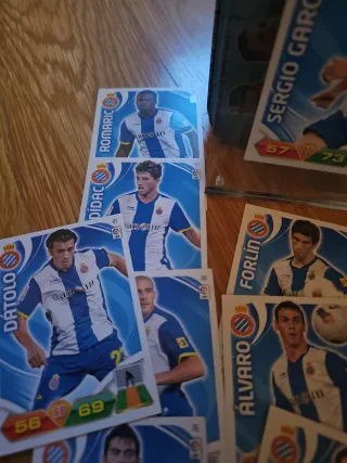 Cromos Panini RCD Español 2011-2012