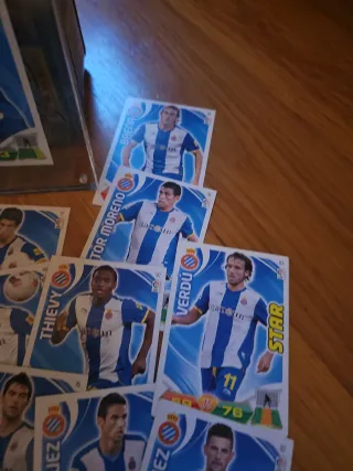 Cromos Panini RCD Español 2011-2012