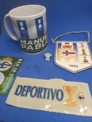 Coruña deportivo lote fútbol SUPER DEPOR