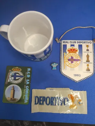 Coruña deportivo lote fútbol SUPER DEPOR