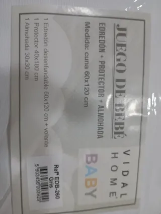 Juego de cuna Vidal Home Baby