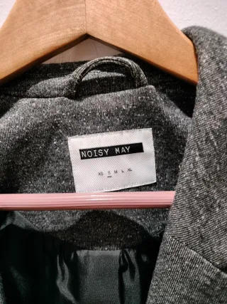 Blazer gris jaspeado NOISY MAY