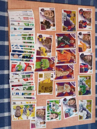 Lote cromos fútbol Panini