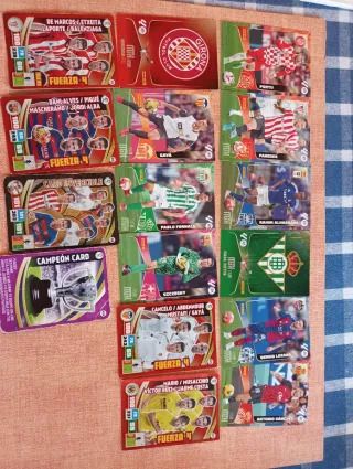 Lote cromos fútbol Panini