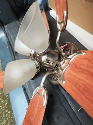 Ventilador de techo con lámpara