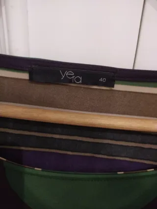 Vestido fluido estampado