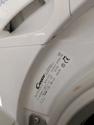 LAVADORA 10kg A+++ Blanca Candy