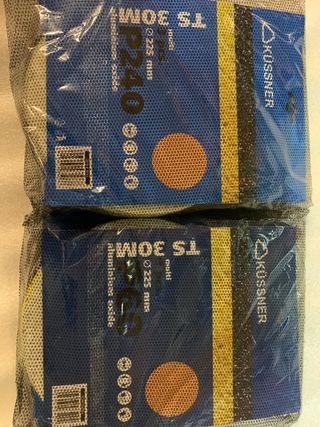 Lijas KÜSSNER P240 Ø225mm (Multipack)