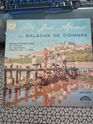 Vinil Dr. José Afonso - Em Baladas De Coimbra