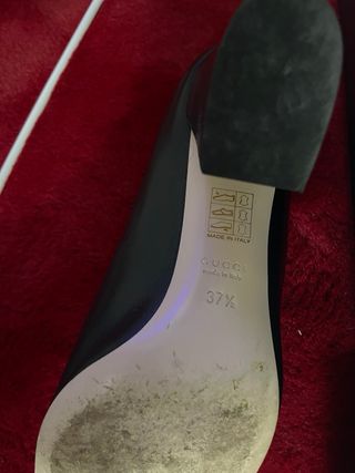 Décolleté Gucci Nere Donna Tg 37,5 usate 2 ore