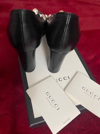 Décolleté Gucci Nere Donna Tg 37,5 usate 2 ore