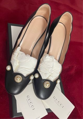 Décolleté Gucci Nere Donna Tg 37,5 usate 2 ore