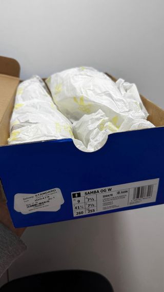 Zapatillas Adidas Samba OG Blancas y Negras