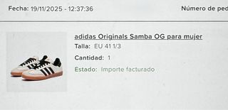 Zapatillas Adidas Samba OG Blancas y Negras