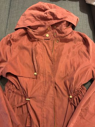 Chubasquero mujer rosa pálido1