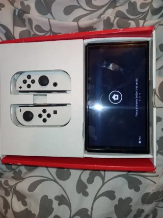¡OFERTA NAVIDAD!Nintendo Switch OLED Blanca España