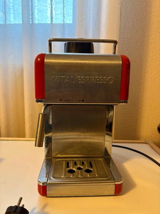 Cafetera Vital Espresso Roja