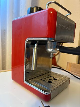Cafetera Vital Espresso Roja
