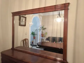 Dormitorio y salón madera de halla