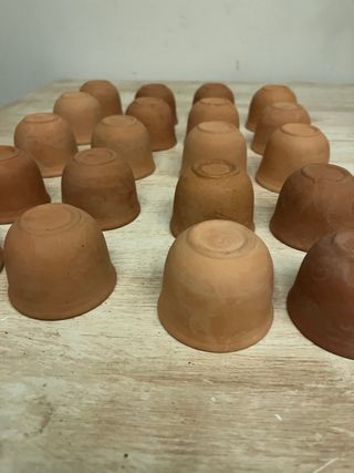 Mini vasetti in coccio - Set da 20