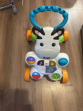 Andador bebé cebra Fisher Price