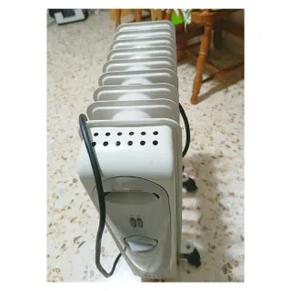 Radiador eléctrico blanco