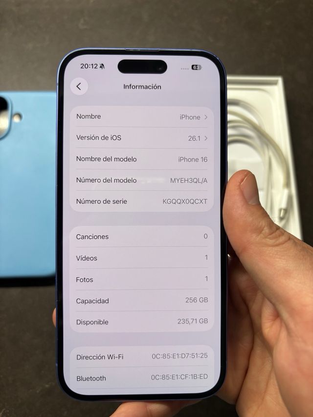 iPhone 16 256GB NEGOCIABLE