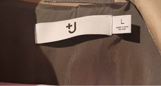 Gabardina Uniqlo Jil Sander Hombre Gris L