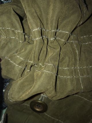 Cazadora verde lentejuelas talla L