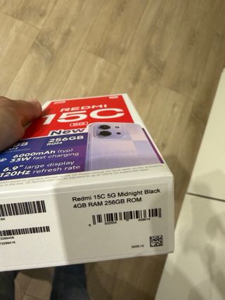 Xiaomi Redmi 15C 256GB Precintado