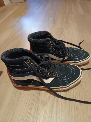 Zapatillas Vans Altas Negras