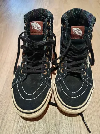 Zapatillas Vans Altas Negras