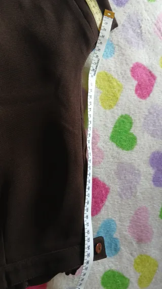 Pantalón marrón talla grande