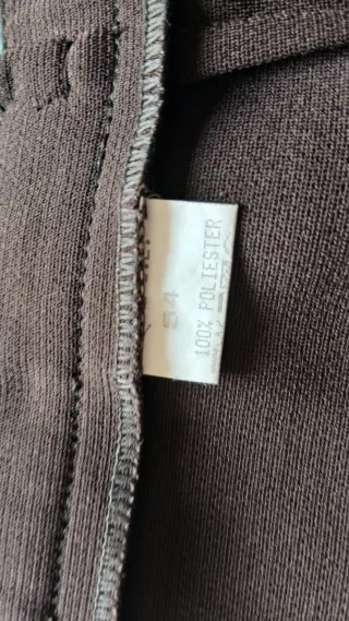 Pantalón marrón talla grande