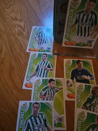 Cromos Real Betis Panini 2011-2012