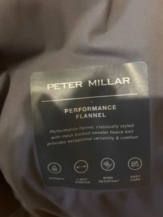 Chaleco Peter Millar Golf Azul/Gris