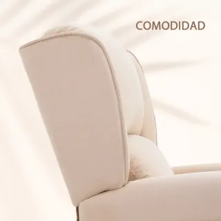 Sillón Reclinable Masaje Beige