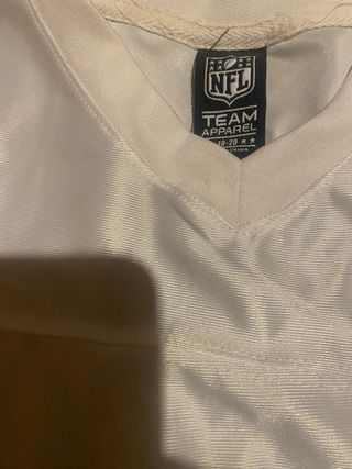 Camiseta NFL Raiders Blanca de Estados Unidos