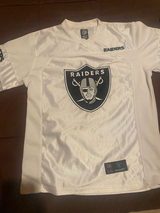 Camiseta NFL Raiders Blanca de Estados Unidos