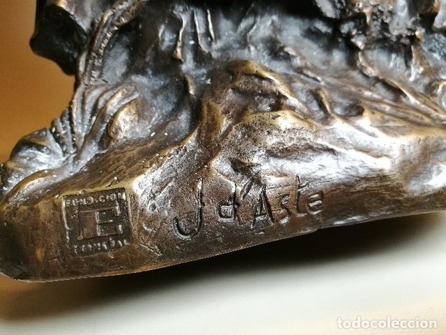 Escultura bronce. Firmada Joseph d' Aste