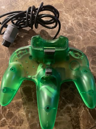Controller Nintendo 64 compatibile Verde trasparente
