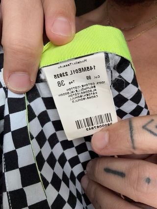 Camicia MSGM a scacchi taglia M