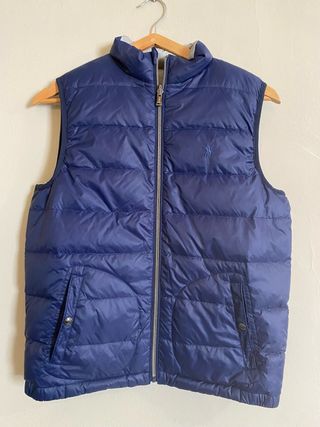 Chaleco Niño Polo Ralph Lauren Reversible Azul