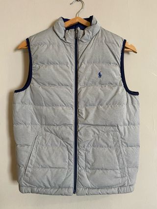 Chaleco Niño Polo Ralph Lauren Reversible Azul