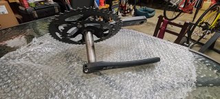 Bielas y Platos Shimano 105, 10-11V.