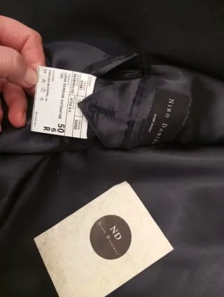 Giacca Loro Piana tg 50 nera uomo